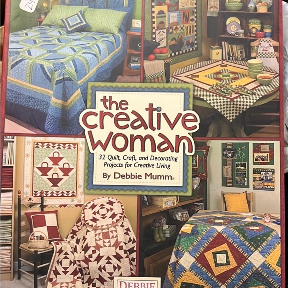 The creative woman spiral bound craft book. 32 projects for creative living